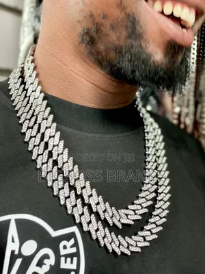 Chain Ndefu Full Stone
2pcs Set