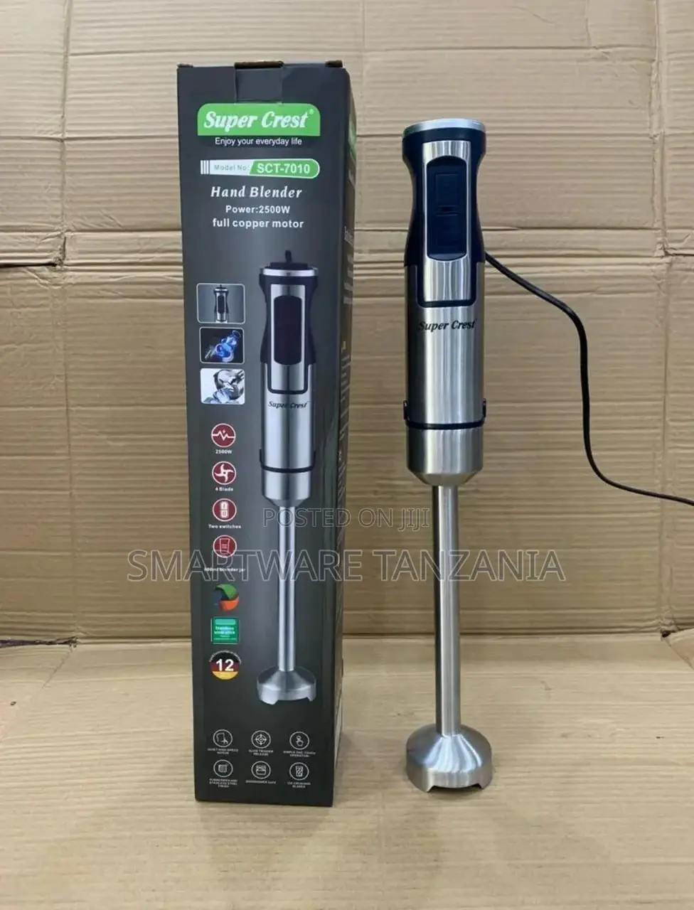 Super Crest Hand Blender | Stick Blender Mixer