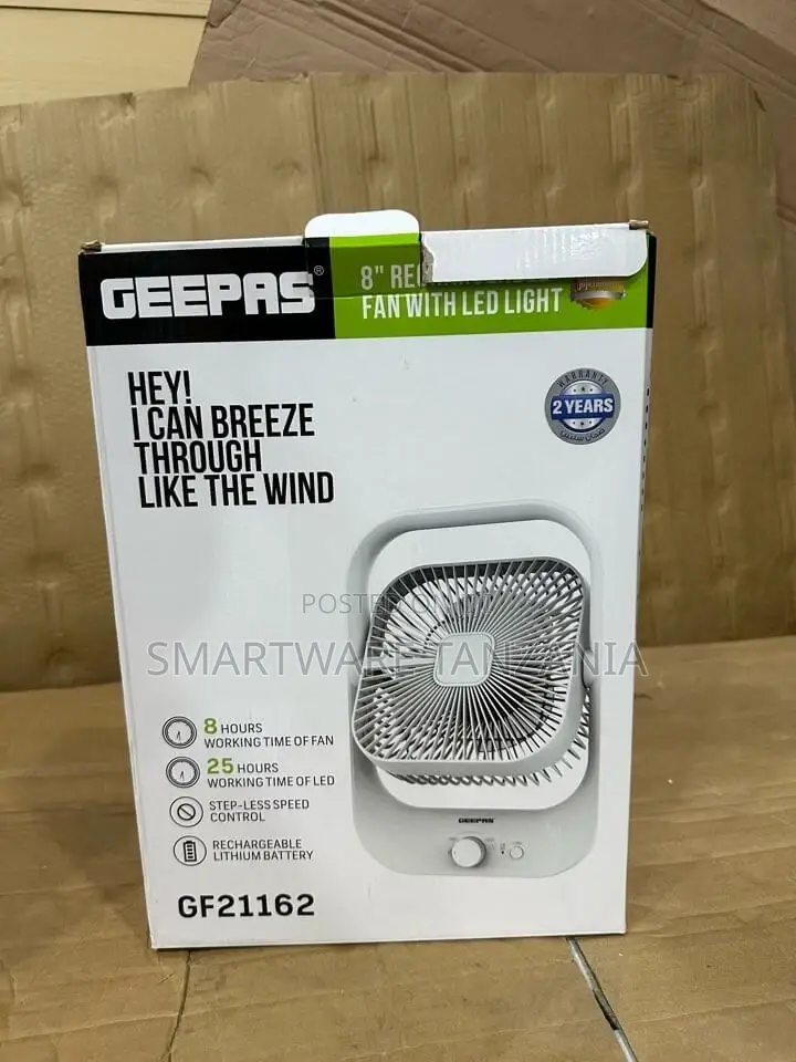 High Performance Fan With Working Time Up To 2 Hours