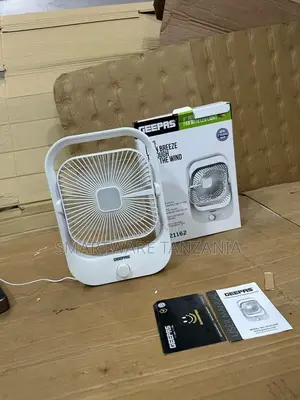 8" Rechargeable Table Fan Powerful And Efficient Cooling