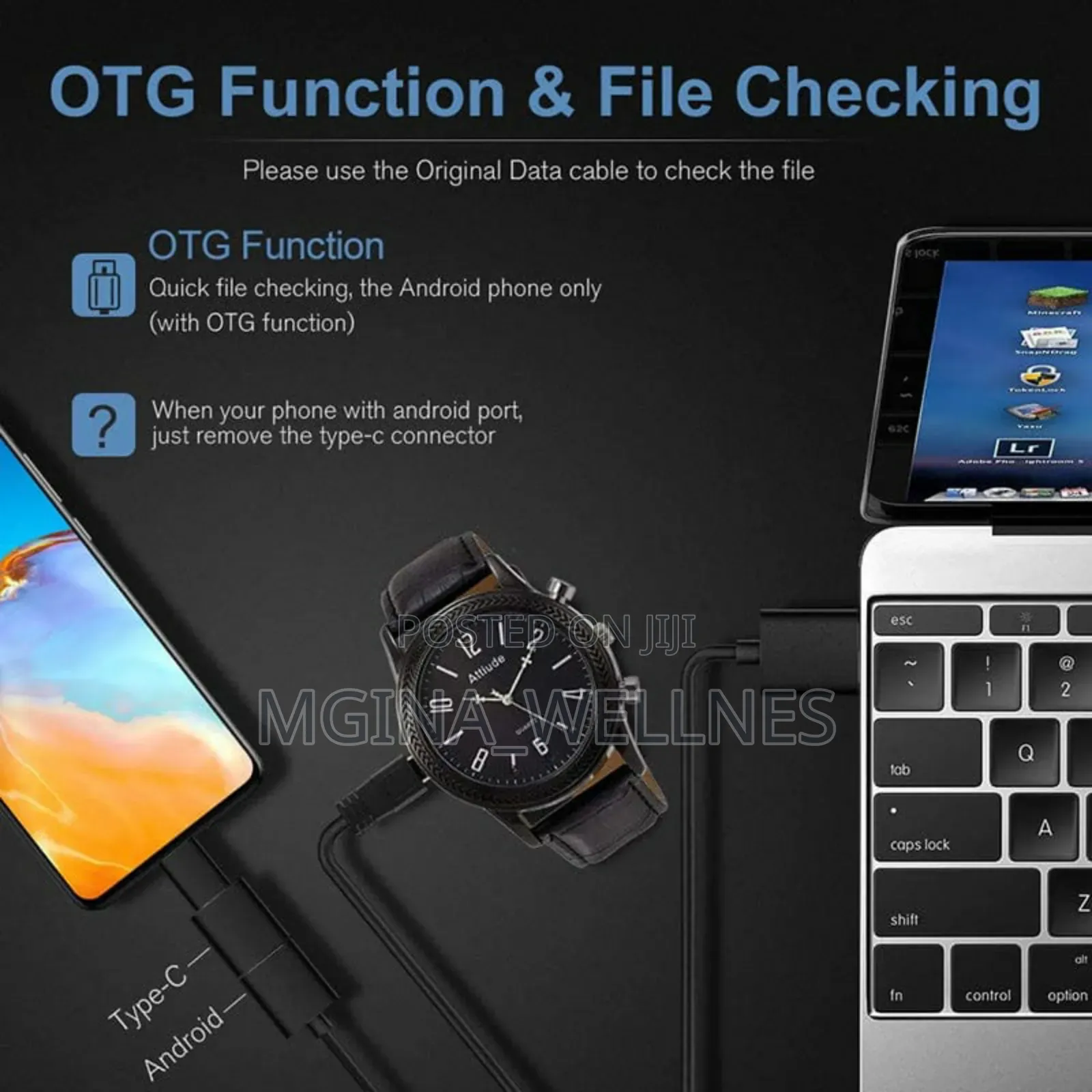Full HD 1080P Video Recorder Spy Camera Hidden Watch