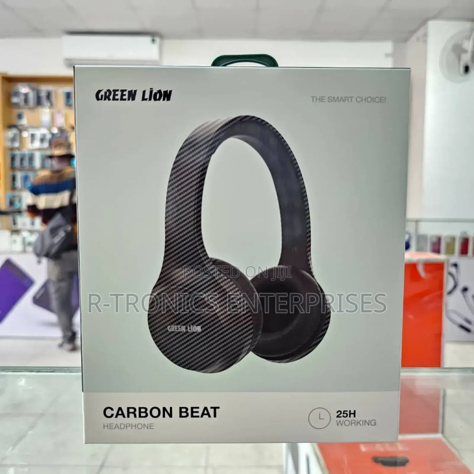 Greenlion Crabonbeat Bluetooth Headphones With Microphone