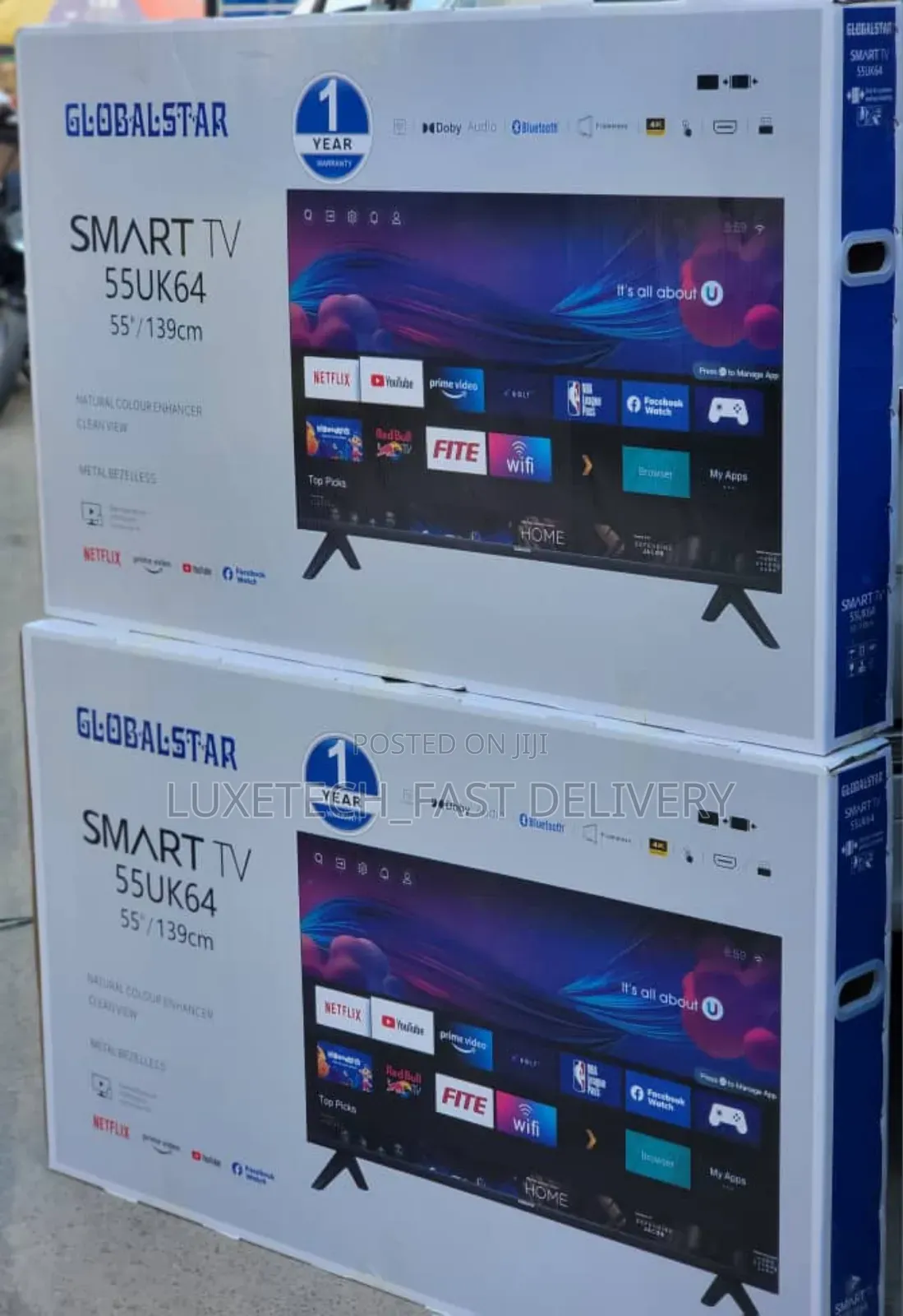 Global Star 55 Inches Smart TV