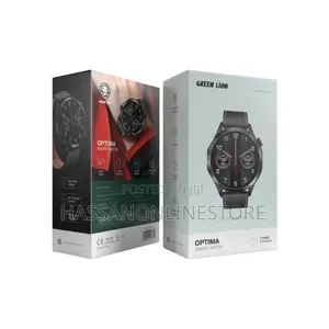 Green Lion Optima Smart Watch - Black