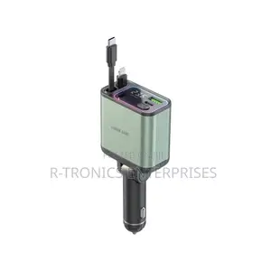 Green Lion Retractable 90watts Car Charger