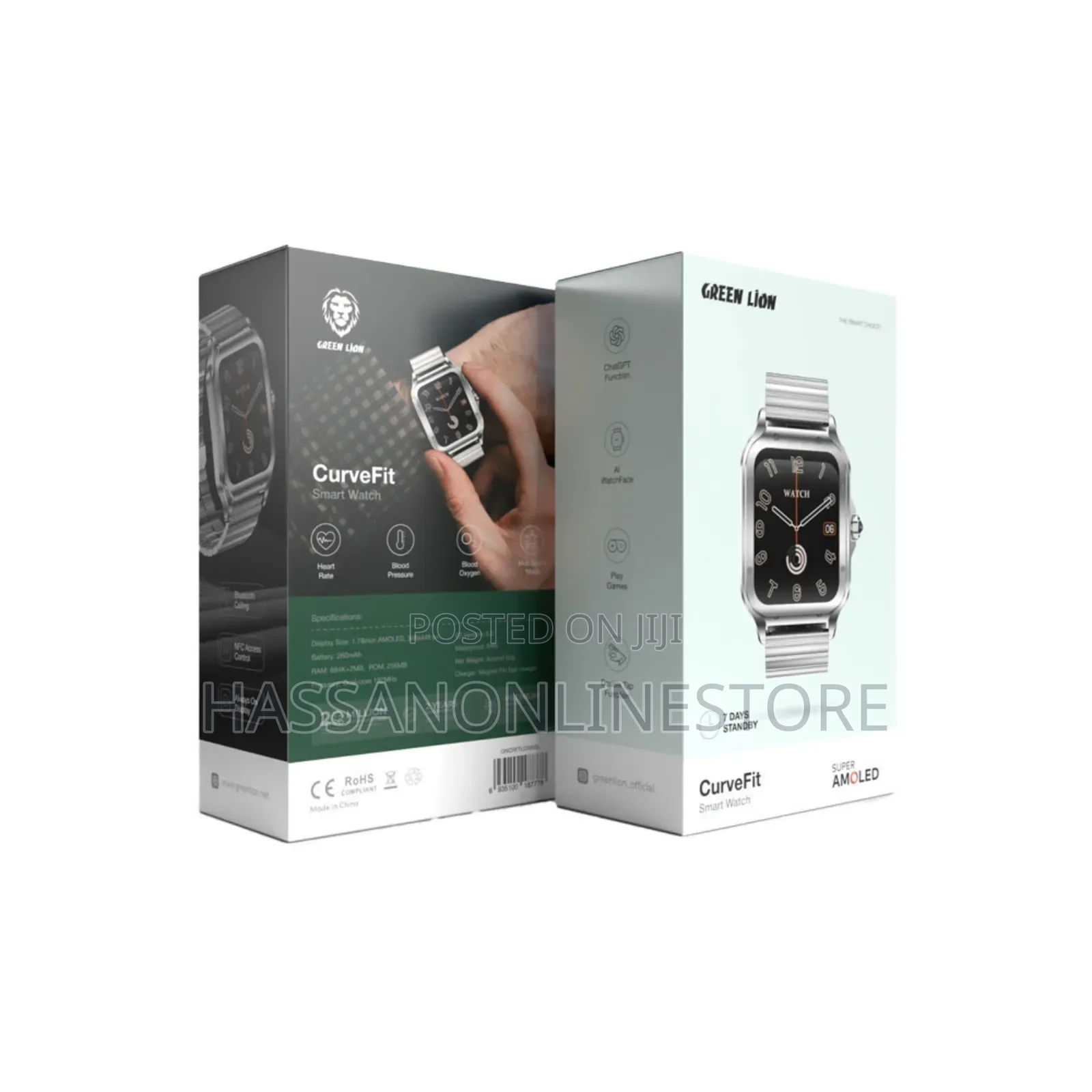 Green Lion Curvefit Smart Watch Super AMOLED