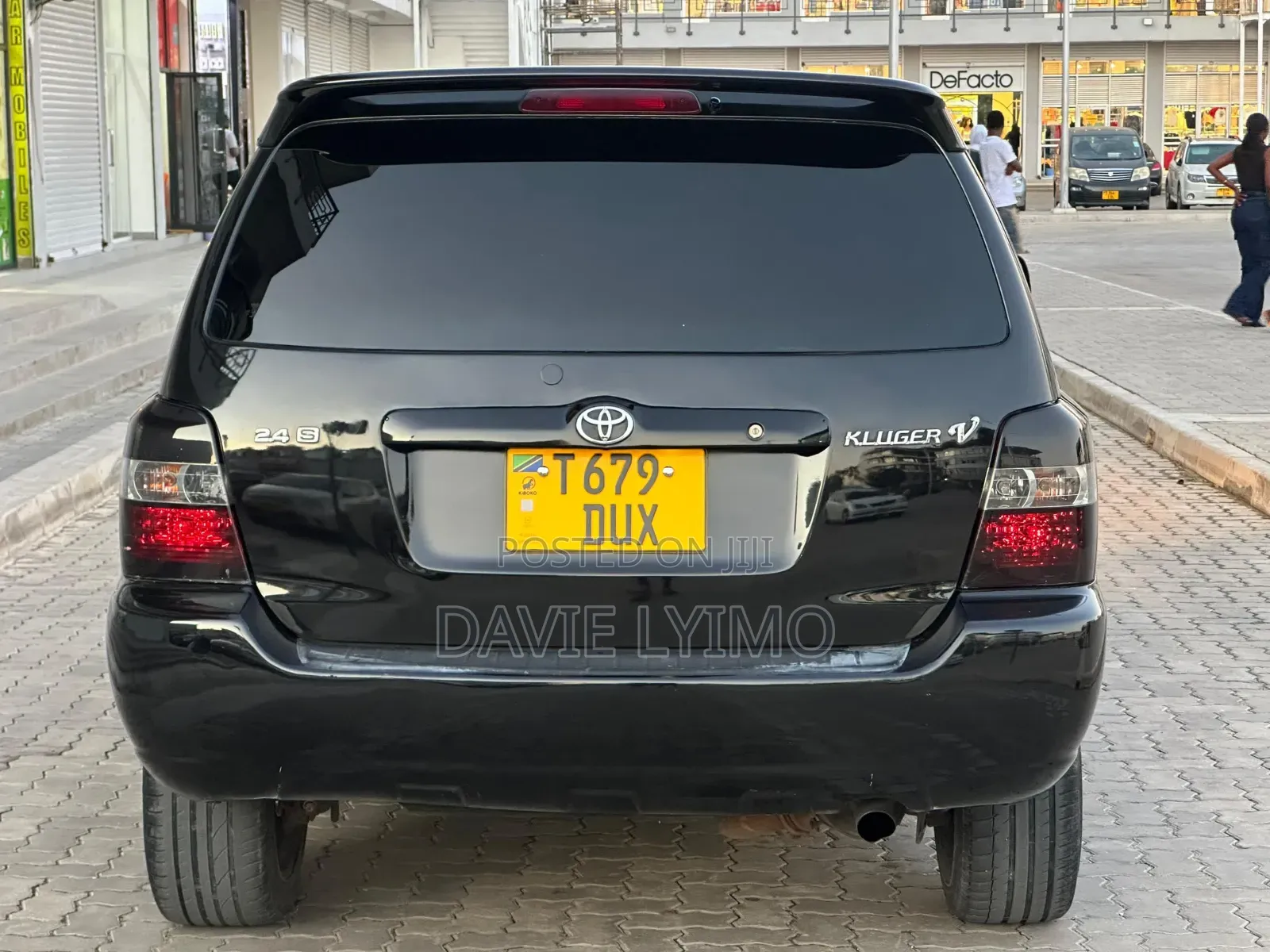 Toyota Kluger 2003 Black