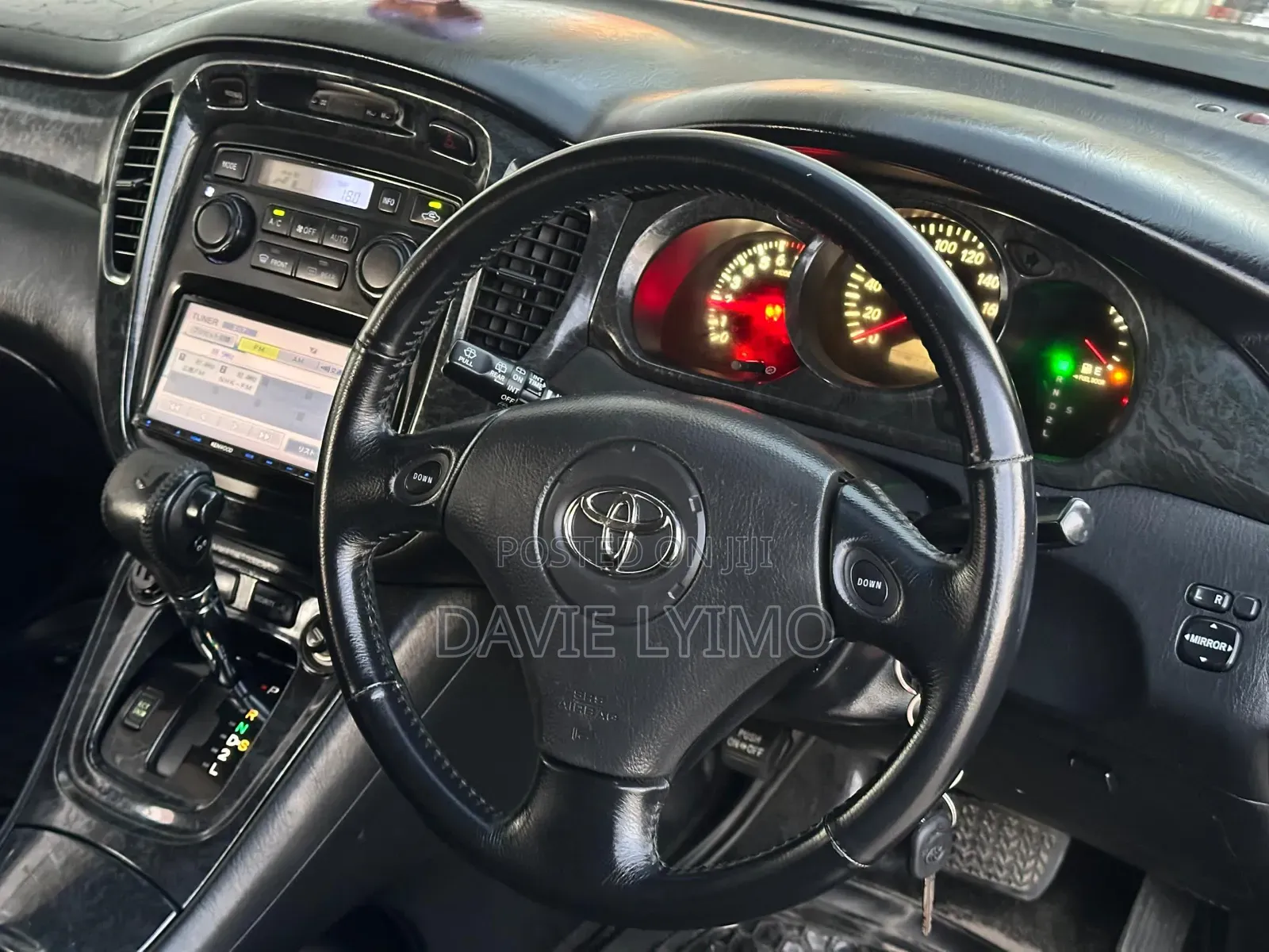 Toyota Kluger 2003 Black