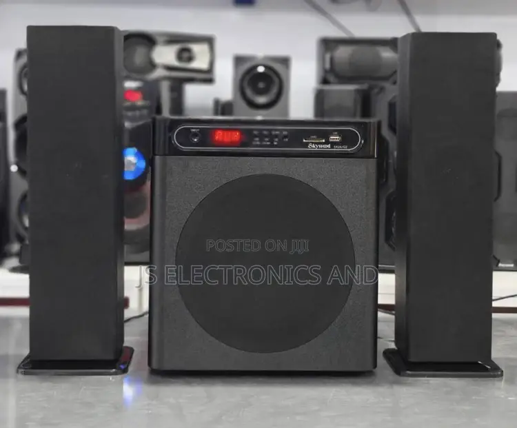 Skywood Subwoofer *Features* 2.1 Channel Speaker Ac/Dc