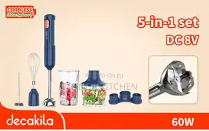 Decakila 5 in 1 Set Cordless Hand Blender