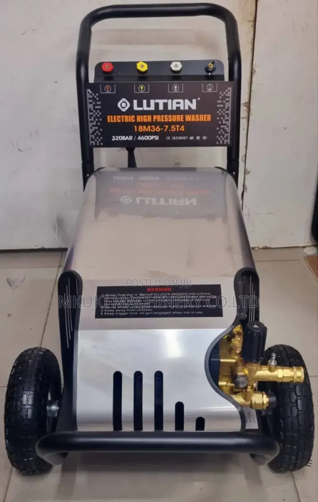 High Pressure Washer Luttian 4600 Psi Three Phase