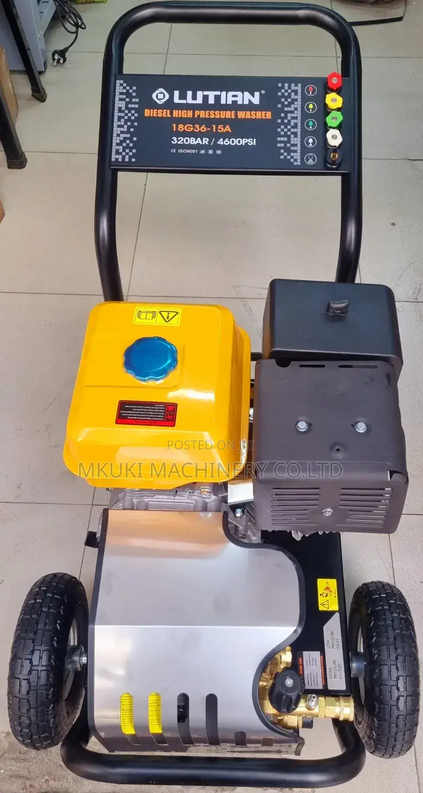 High Pressure Washer Petrol Psi 4600