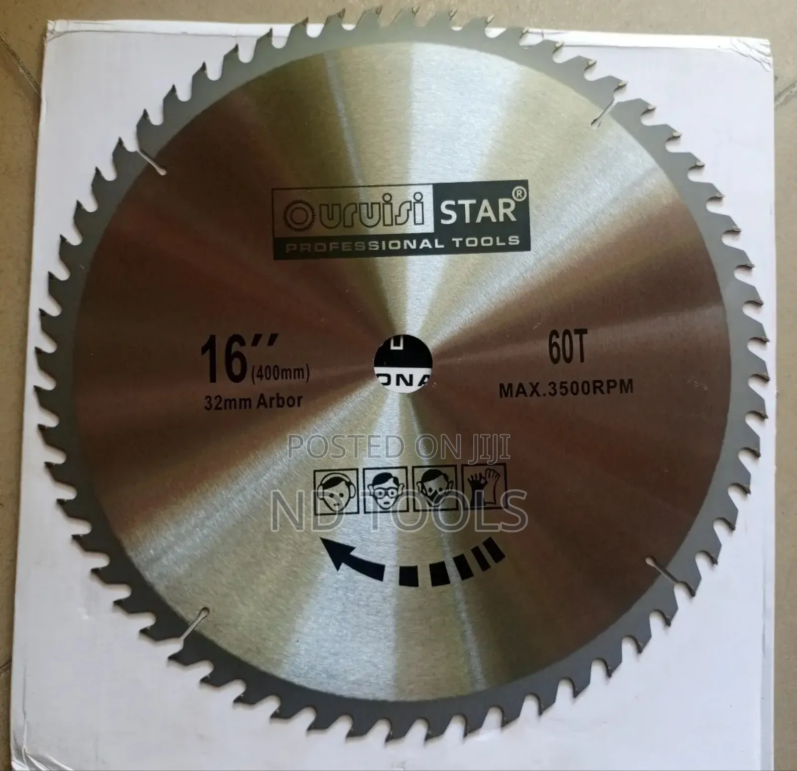 16" Wood Circular Saw Blade 60T