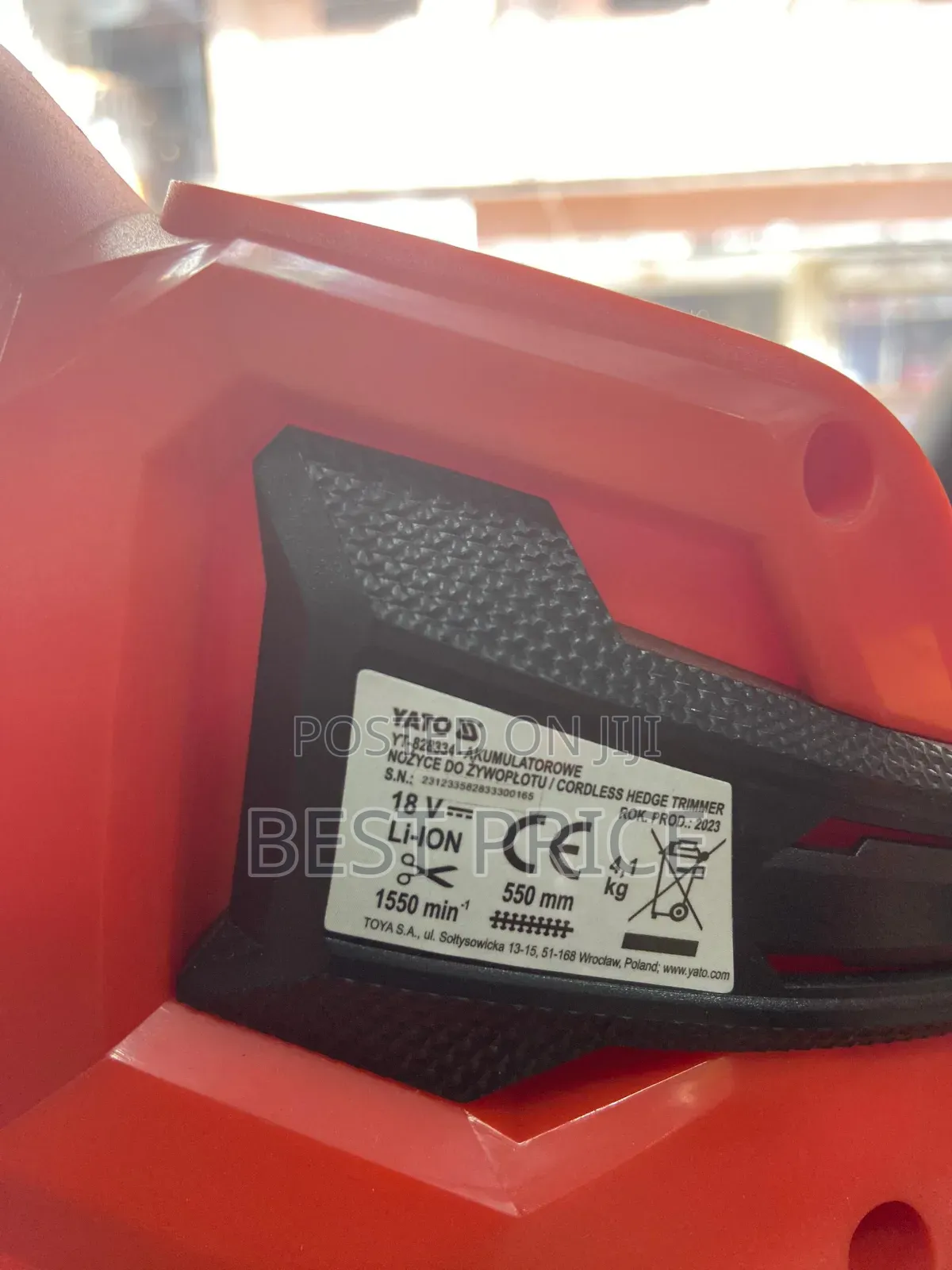 Yato Cordless Hedge Trimmer Yt - 828334