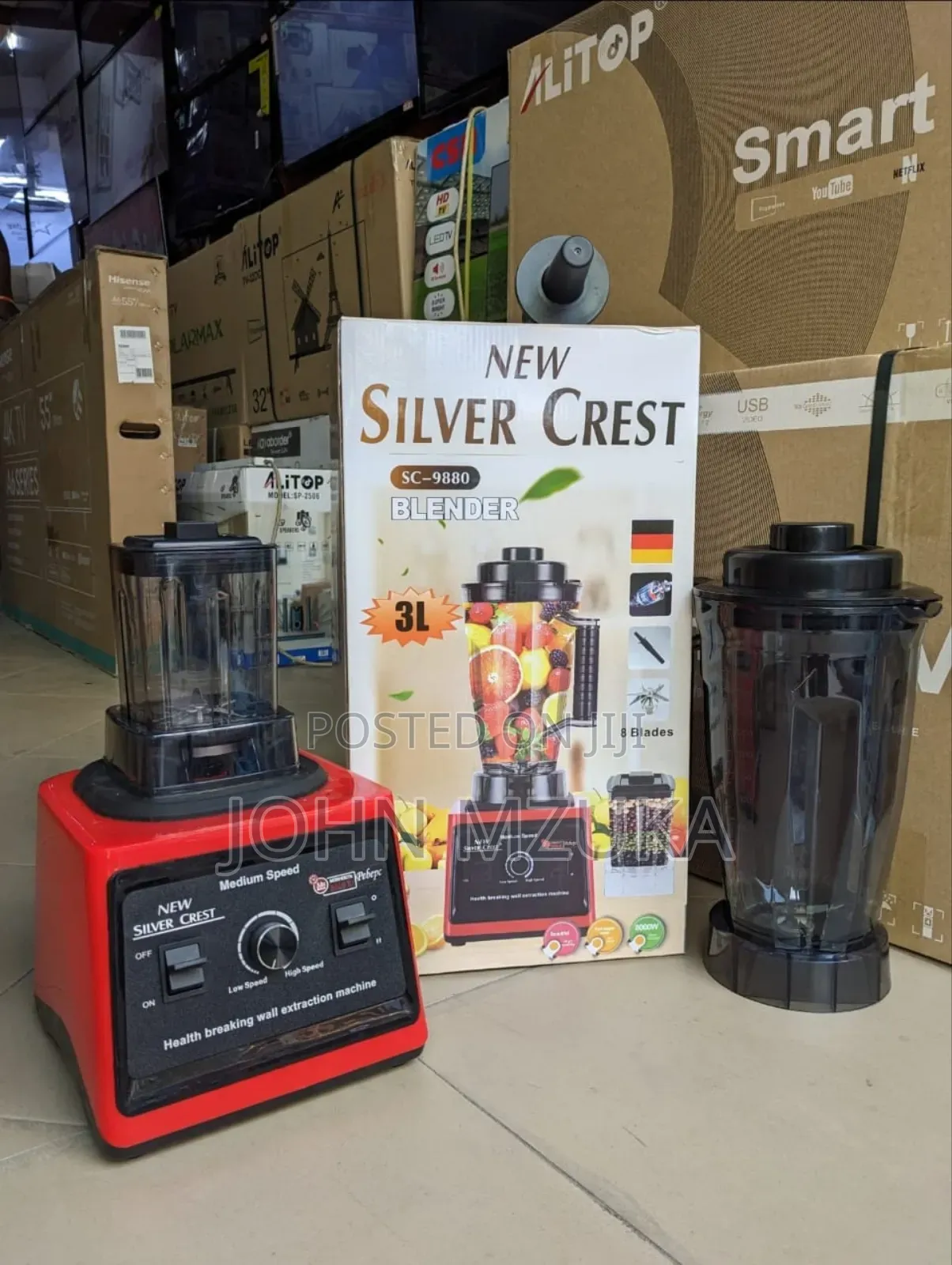 Silver Crest Heavy Duty Blender: 3L Price: 105,000