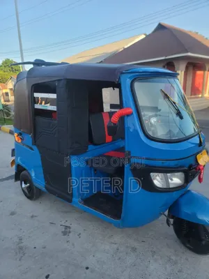 New TVS King Deluxe Plus iTouch Start 2023 Blue