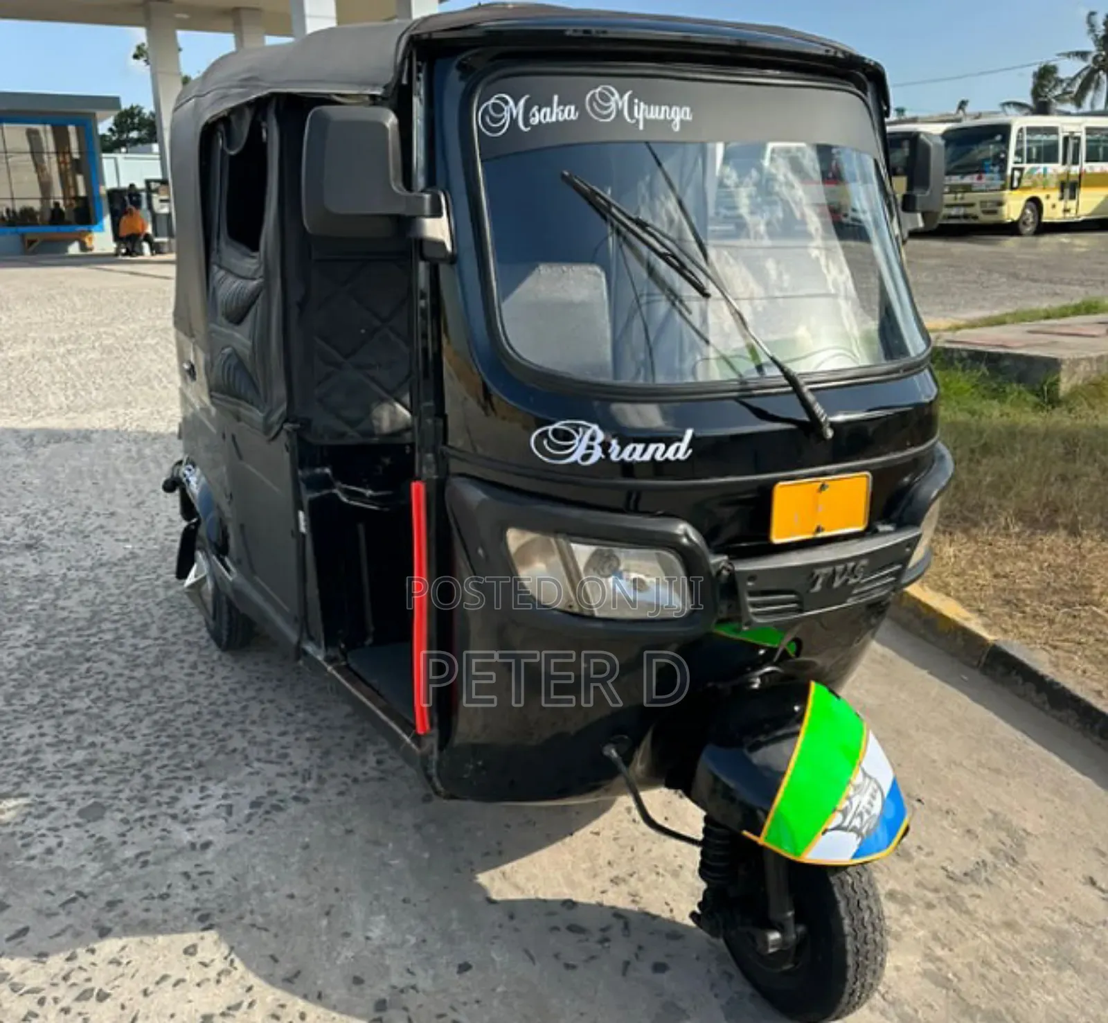 TVS King Cargo 2023 Black