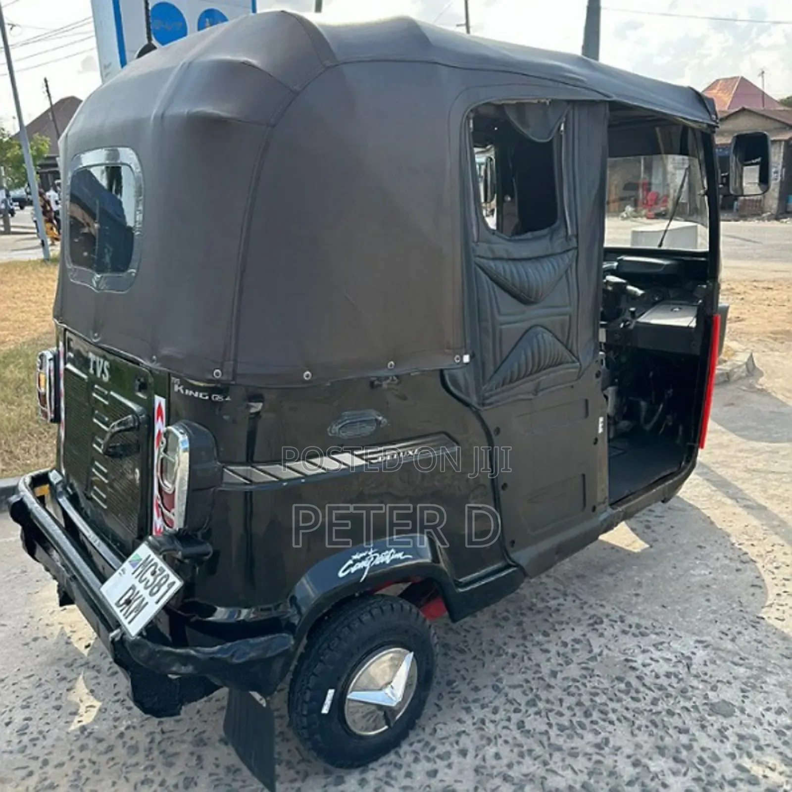 TVS King Cargo 2023 Black