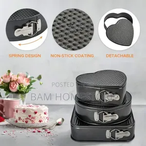 Cake Moulder Set 3 in 1