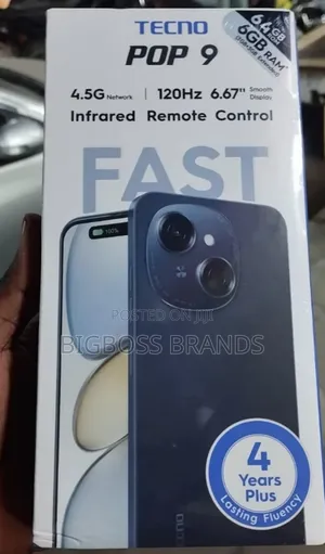 New Tecno Pop 9 64 GB