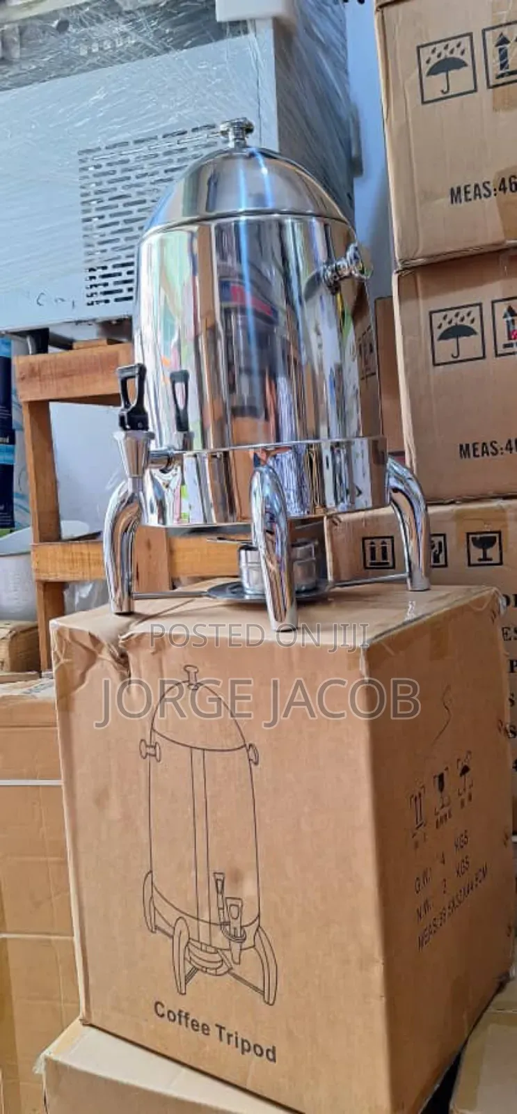 Stainless Steel Coffee Tripod