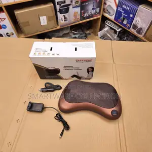 Photo - Neck Back Massage Pillow With Heat For Car, Home, Office