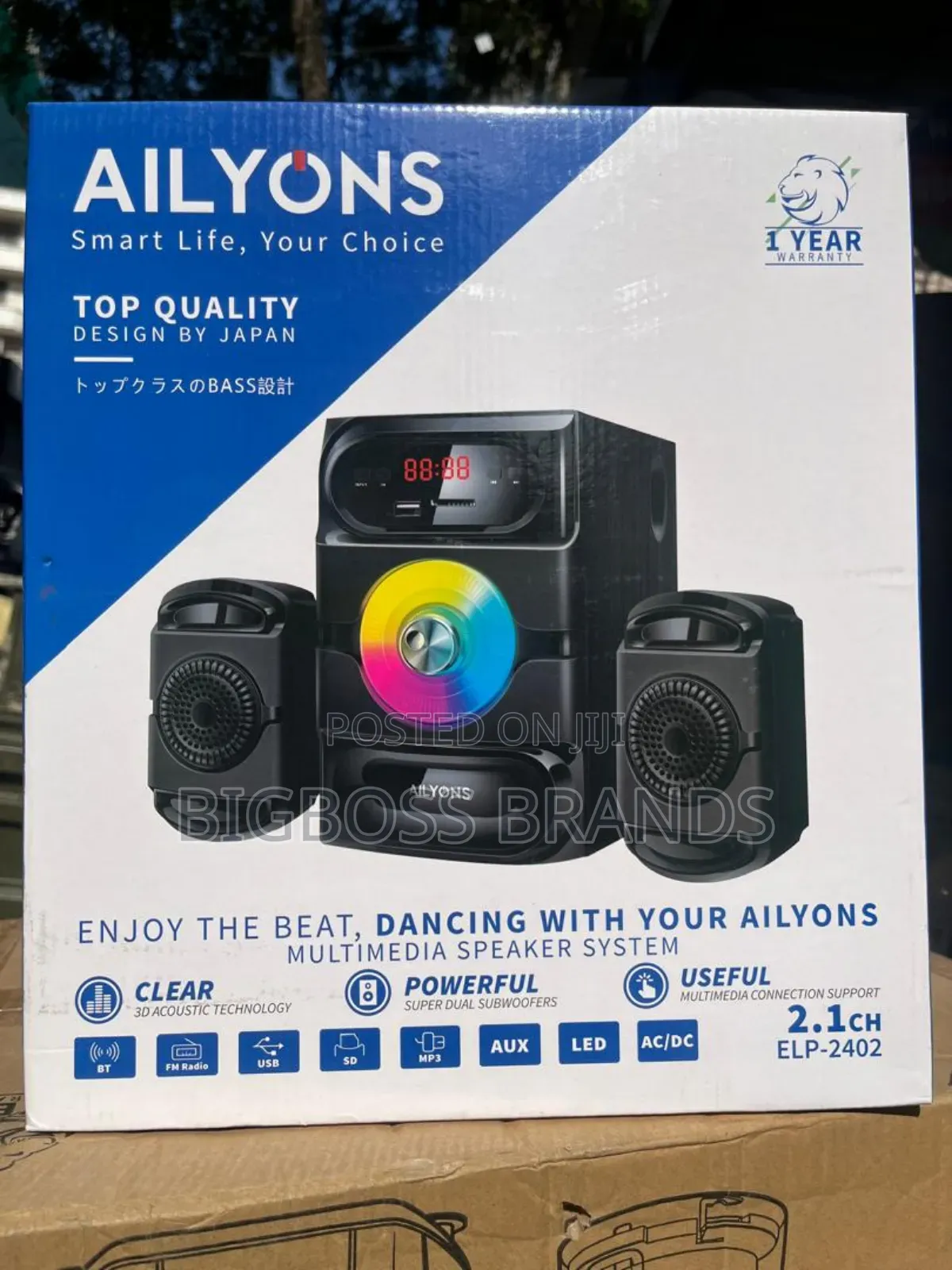 Ailyons Subwoofer Elp 2402