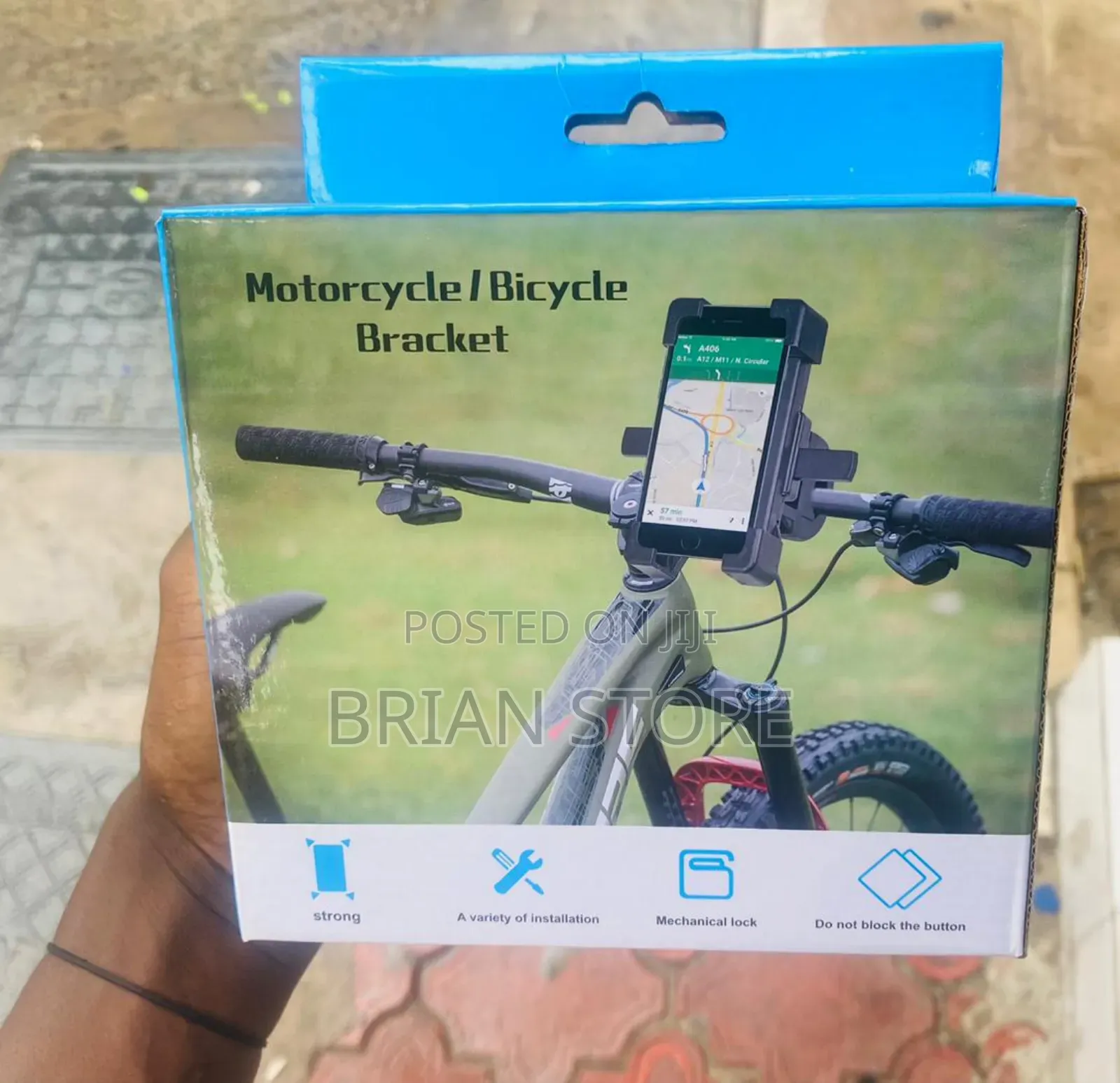 Bicycle/Motor Cycle Phone Holder