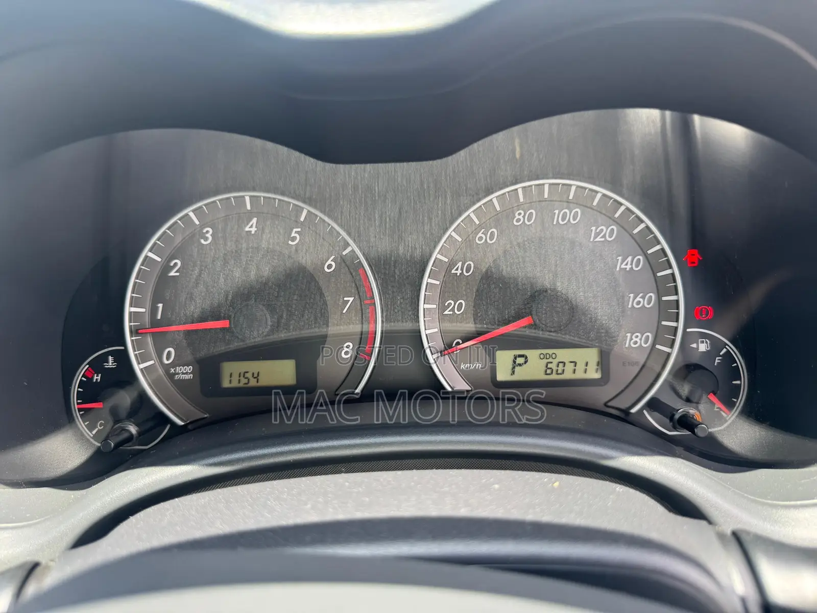 Toyota Corolla Fielder 2007 Gray