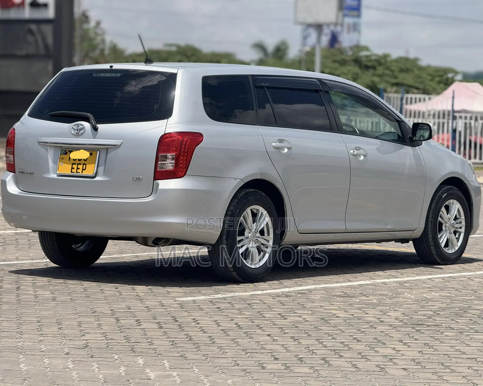 Toyota Corolla Fielder 2007 Gray