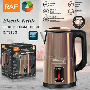 RAF Stainless Steel Electric Kettle With Auto Shut-off