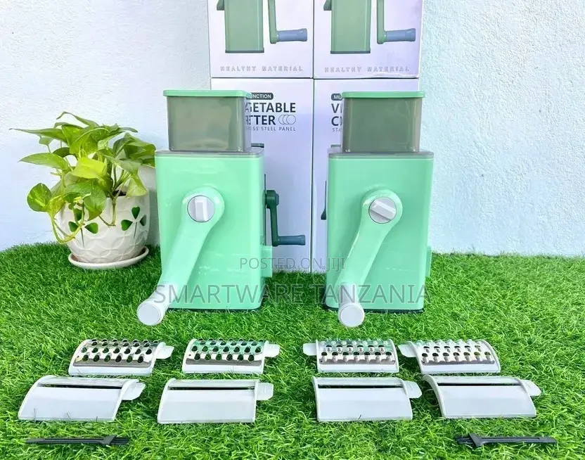 Cheese Grater Round Mandoline Slicer With Handle For Salad