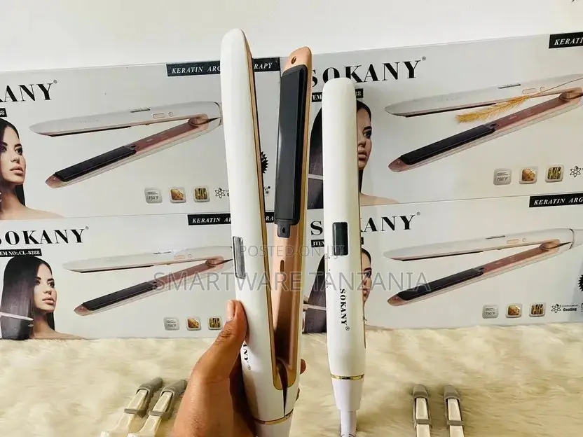 Professional 2 In 1 Ceramic Hair Straightener Flat Iron