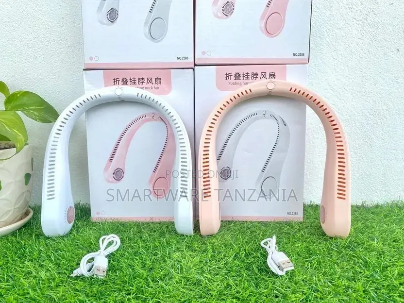 Hands Free Portable Neck Fan, 360° Cooling Hanging Fan