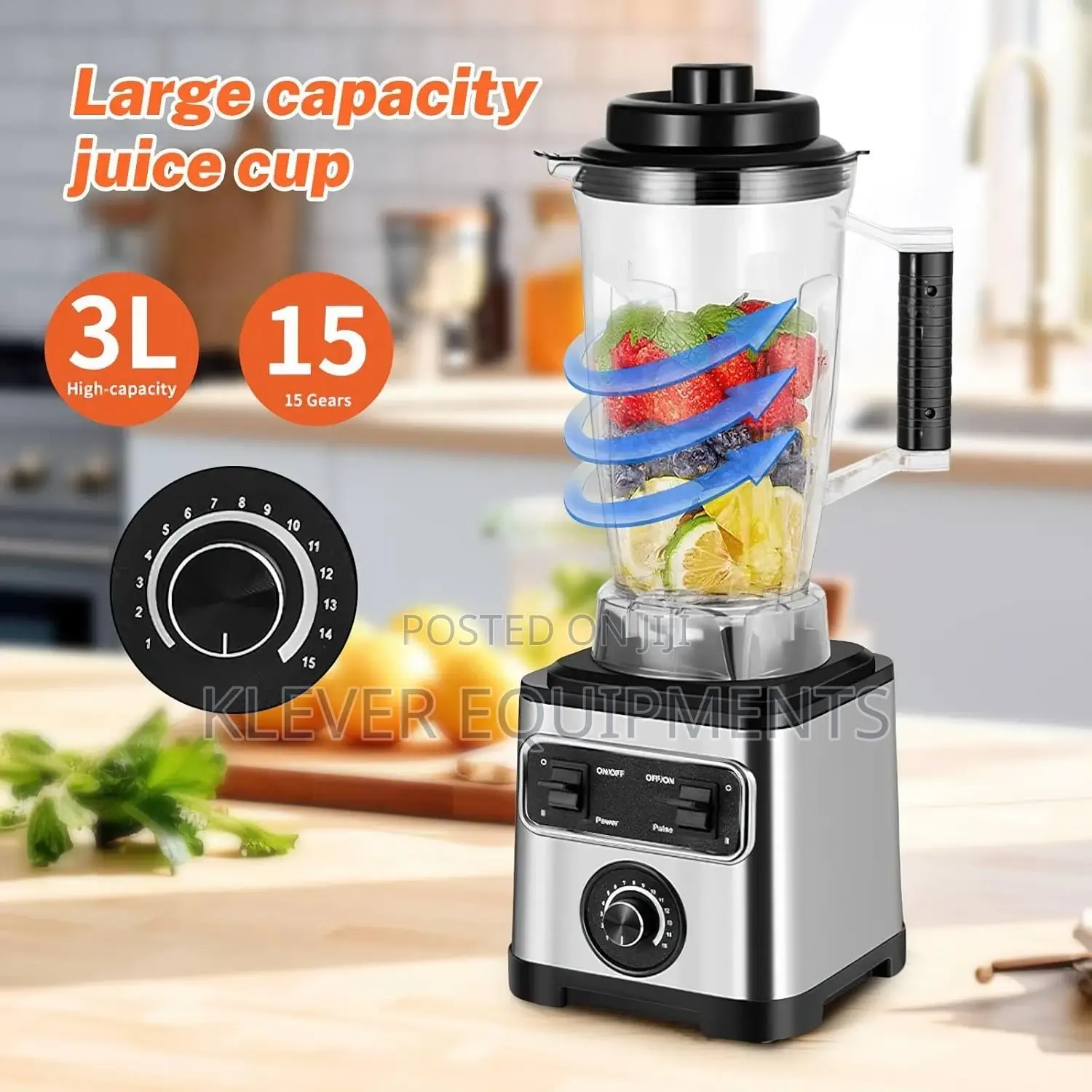 Sokany 3 in 1 Multipurpose Blender