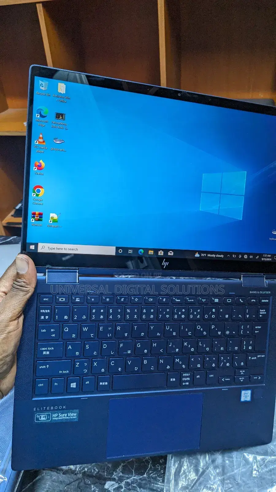Laptop HP Dragonfly G2 8GB Intel Core i5 SSD 256GB