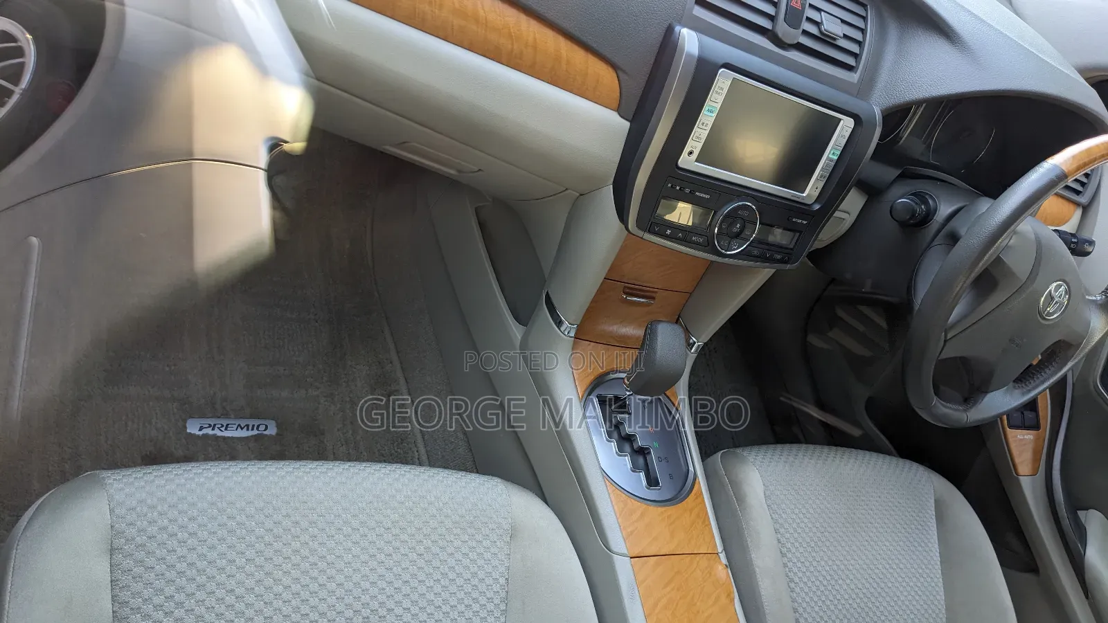 Toyota Premio 2008 Burgundy