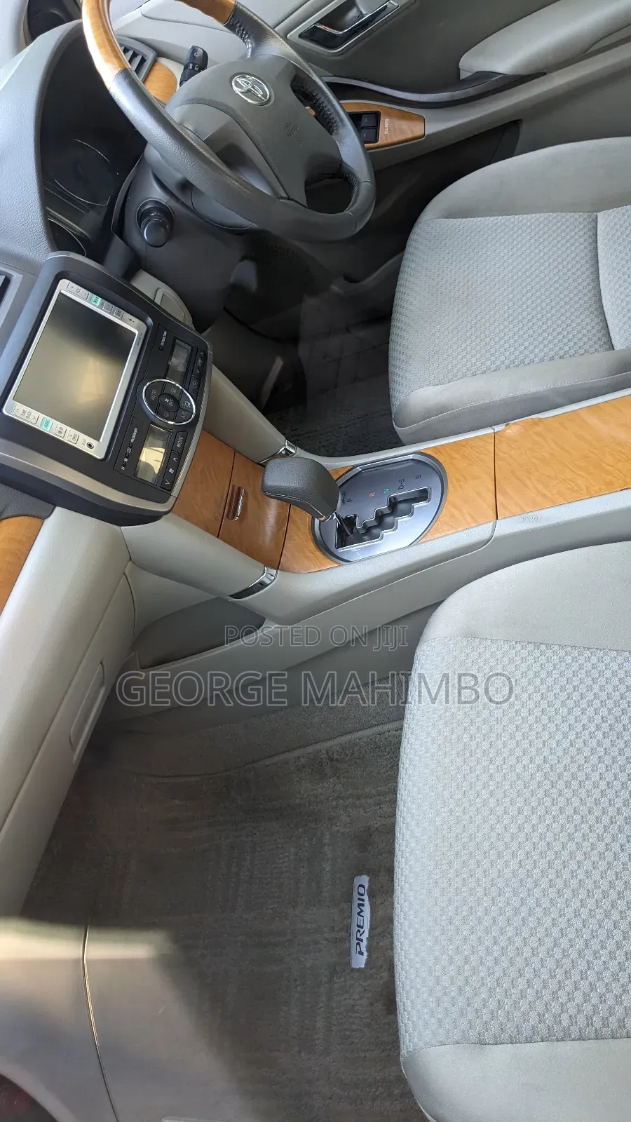 Toyota Premio 2008 Burgundy