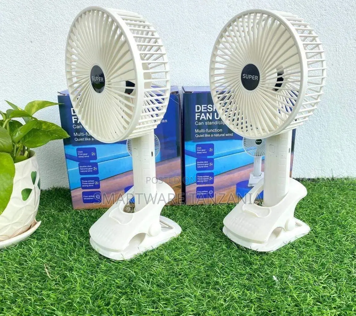 Noiseless Clip On Portable Fan For Home, Office, Kitchen