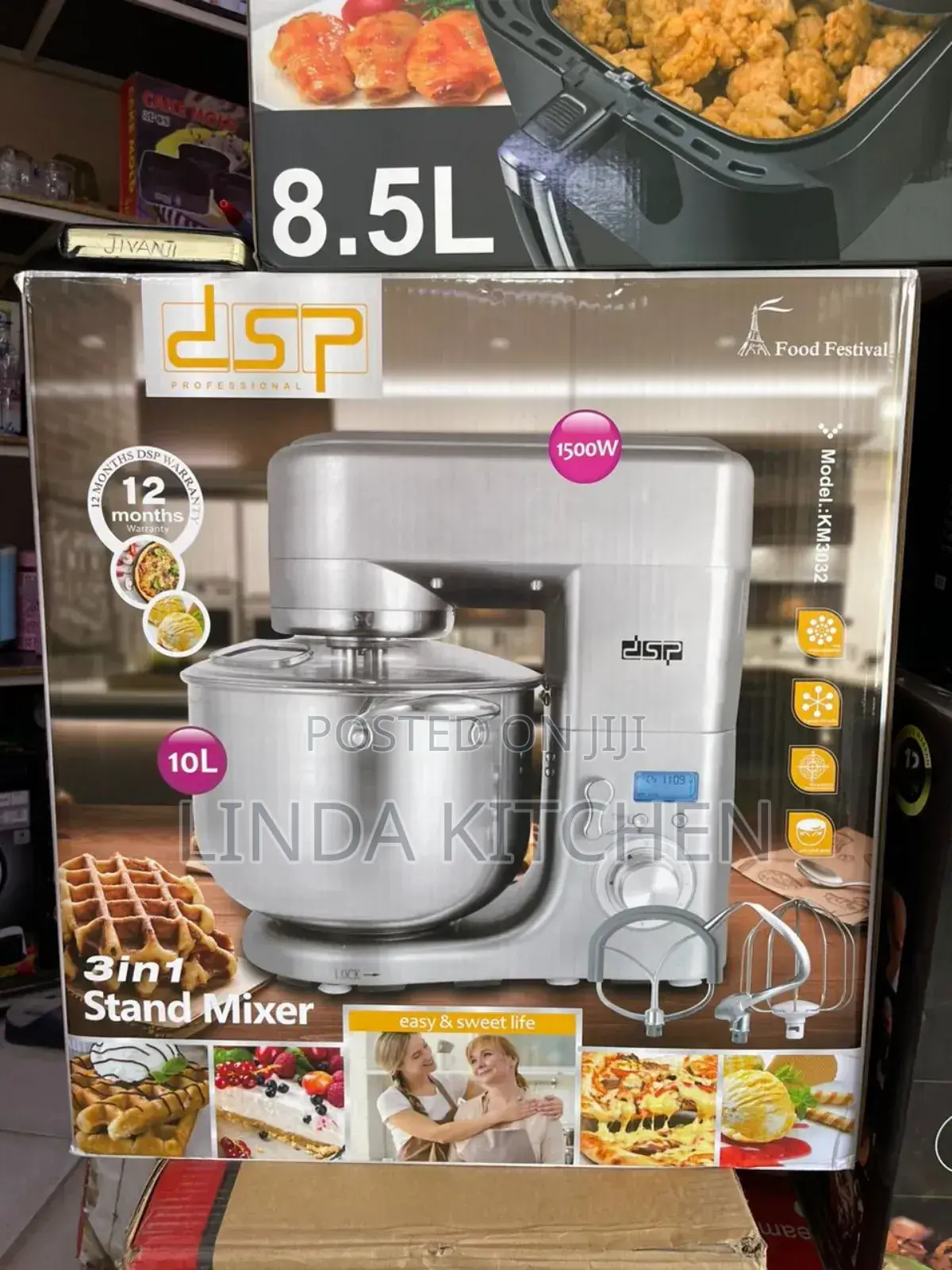 DSP Stand Mixer 10lts