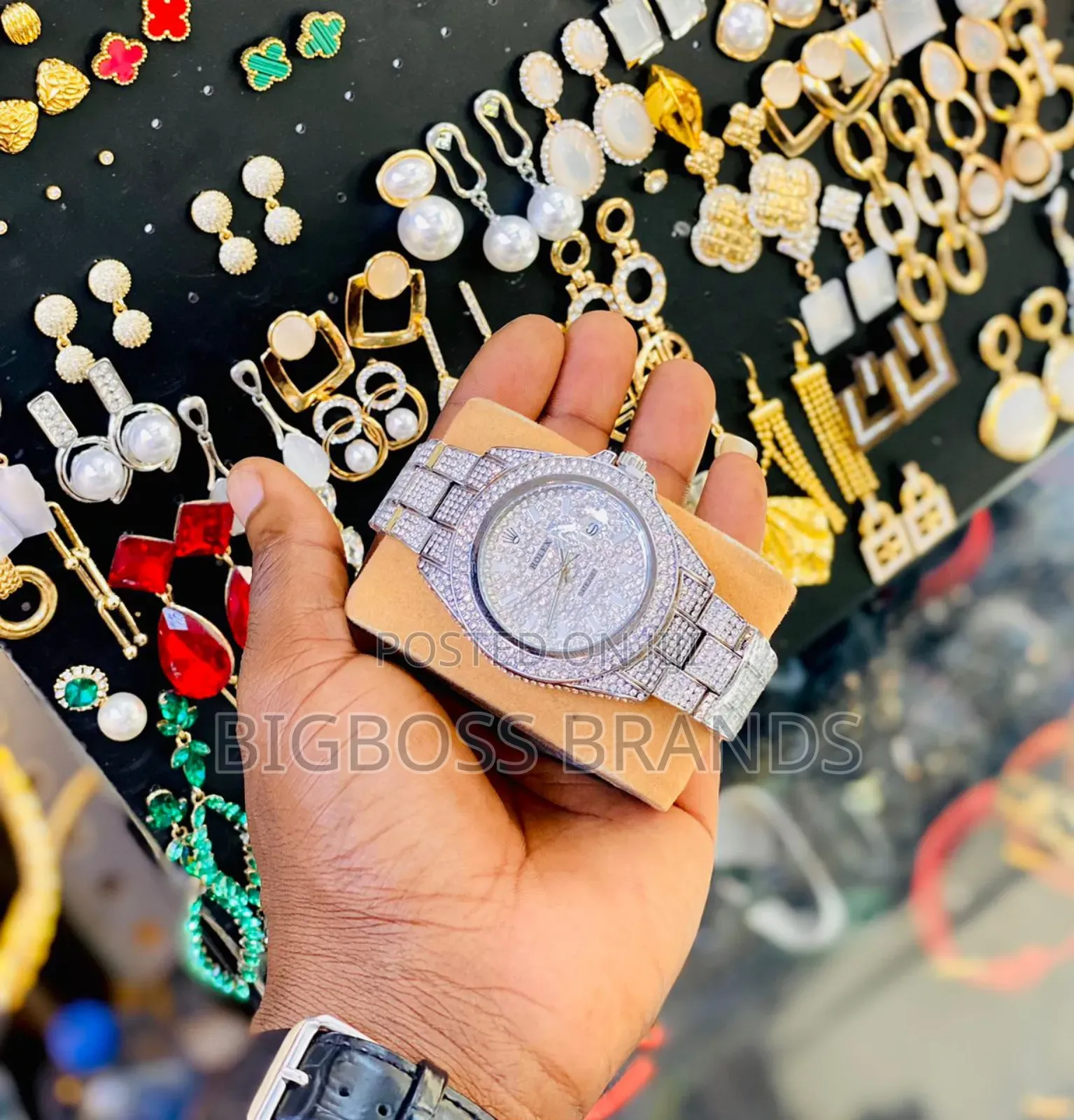 Rolex Full Stone Ice Watch