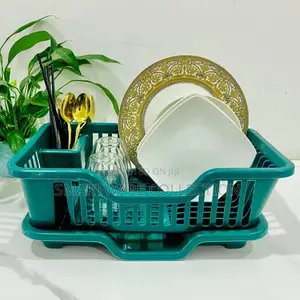 Photo - Draining Tray Dish Drainer Drying Rack Tray Sink Holder