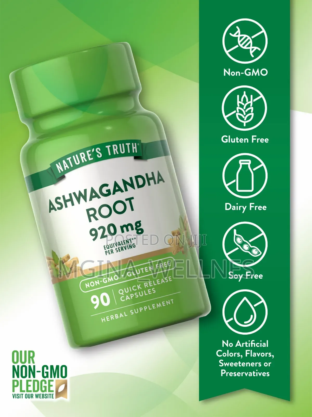 Nature's Truth Ashwagandha Roots Capsule