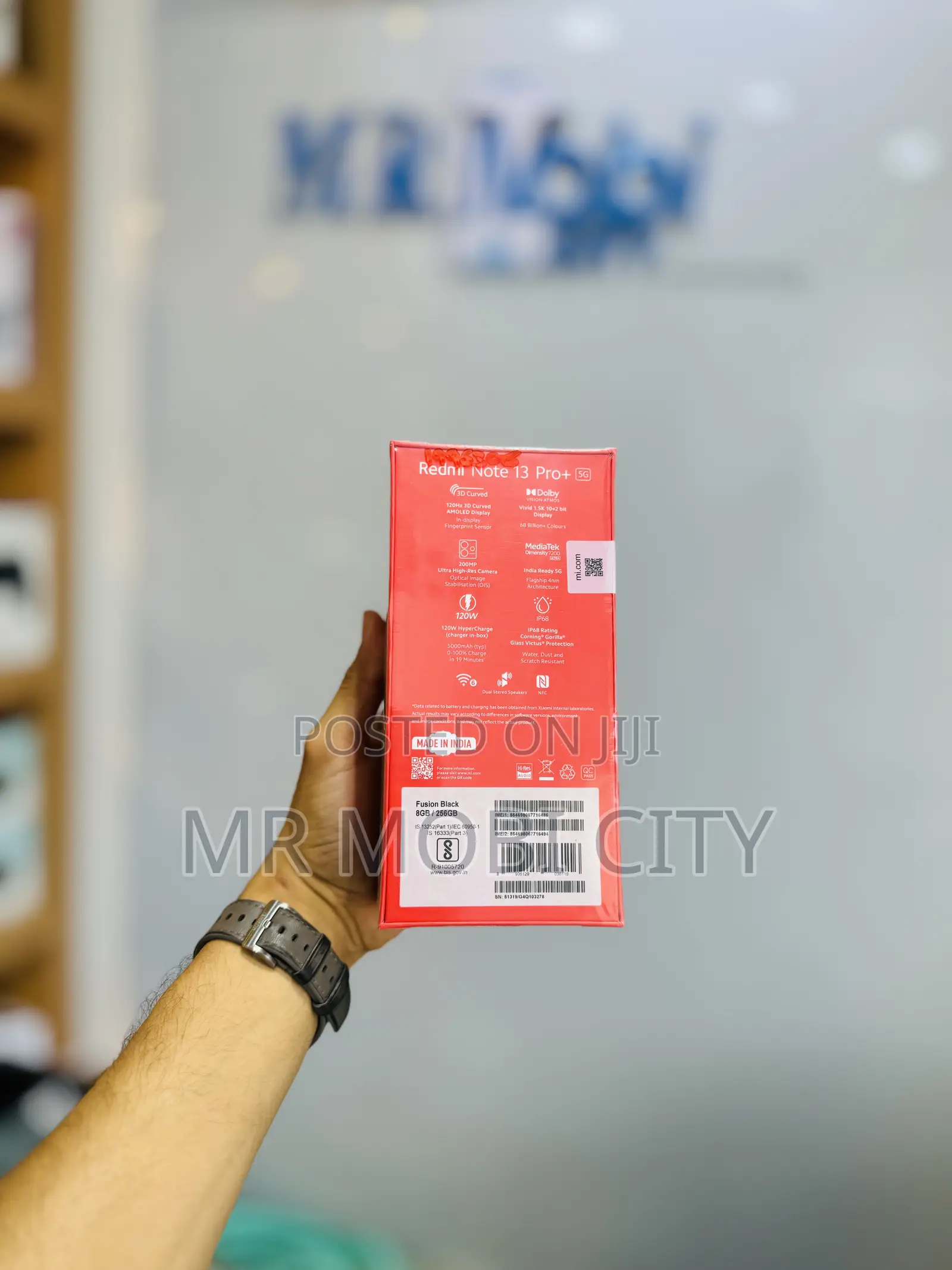 New Xiaomi Redmi Note 13 Pro+ 256 GB Black