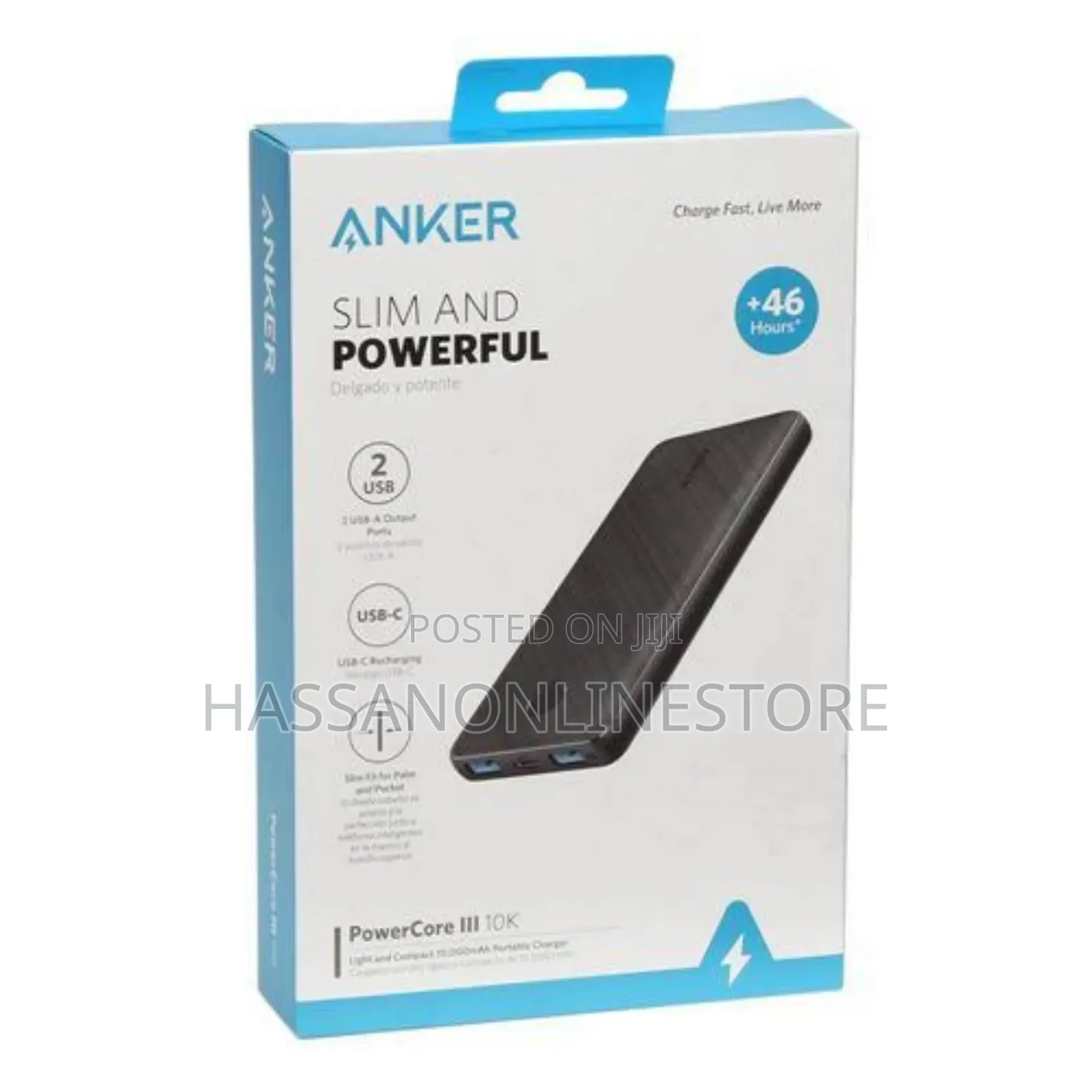 Anker Powerbank A1247h11 Powercore Iii 10000 20w