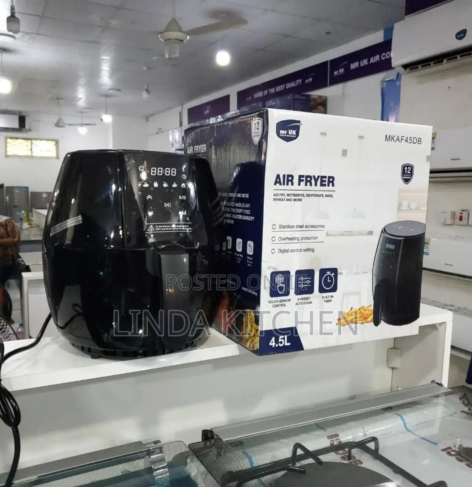 Mr Uk Airfryer 4.5lts
