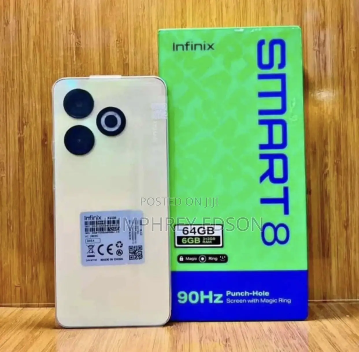 New Infinix Smart 8 128 GB Yellow
