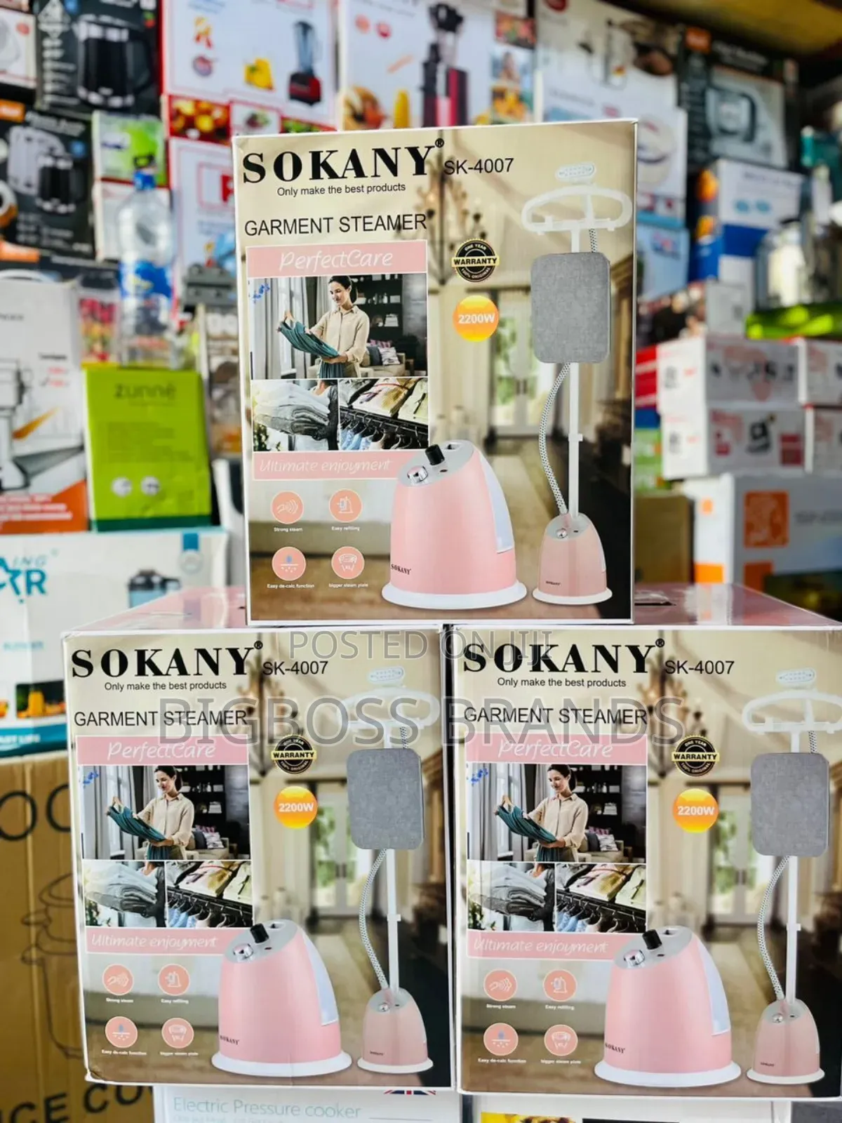 Sokany Garment Steamer 2200watts 2.1L