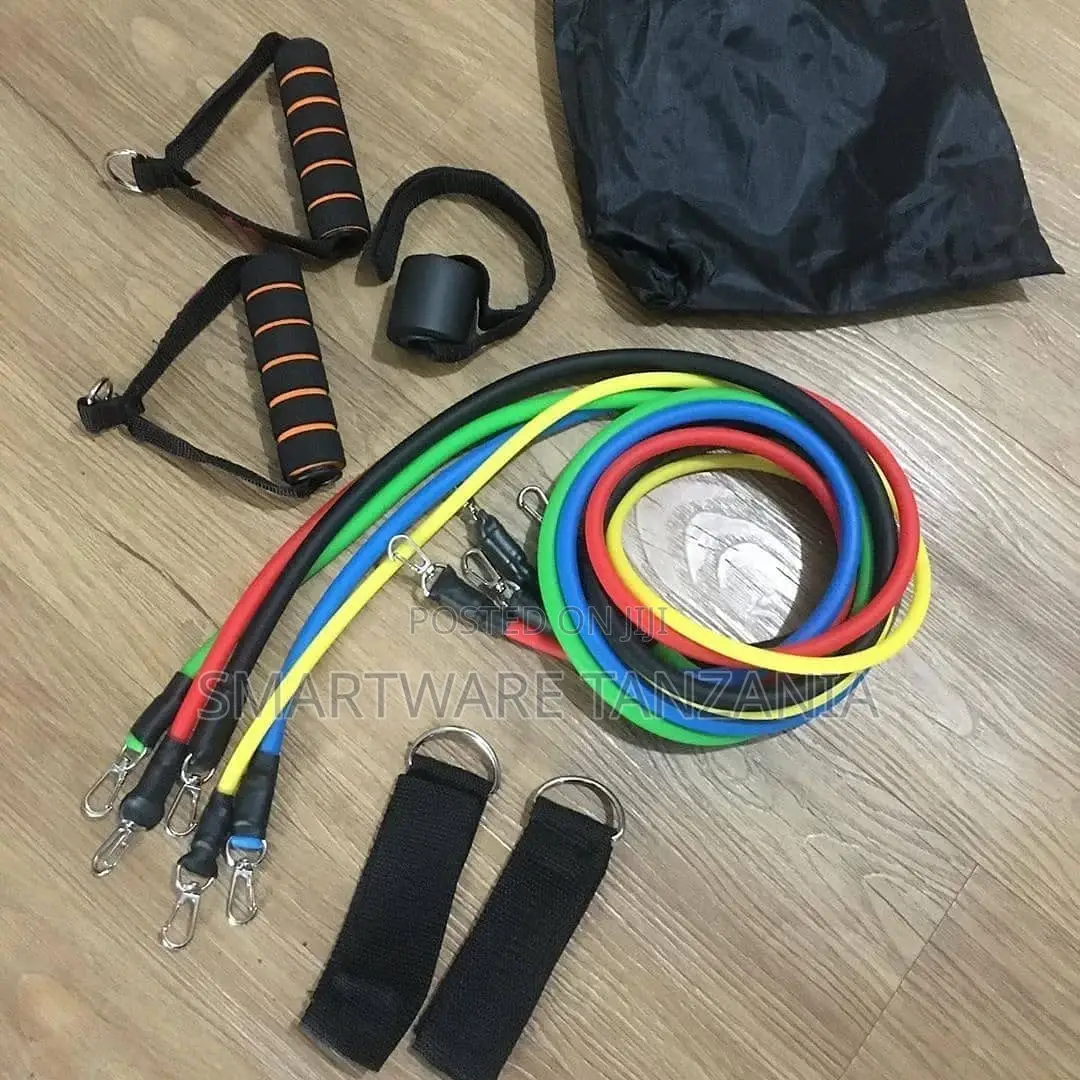 Resistance Bands Set For Exercise, Stretching And Workout