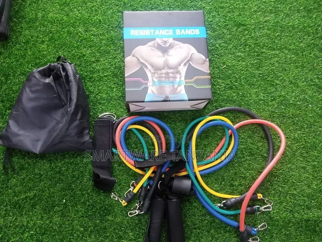 5 In 1 Resistance Band Set Training, Gym, Physical Therapy